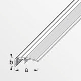 Προφίλ Τελείωμα Δαπέδου Αλουμινίου Clipstech 32mm x 12.5mm ΧΡΥΣΟ ΜΑΤ