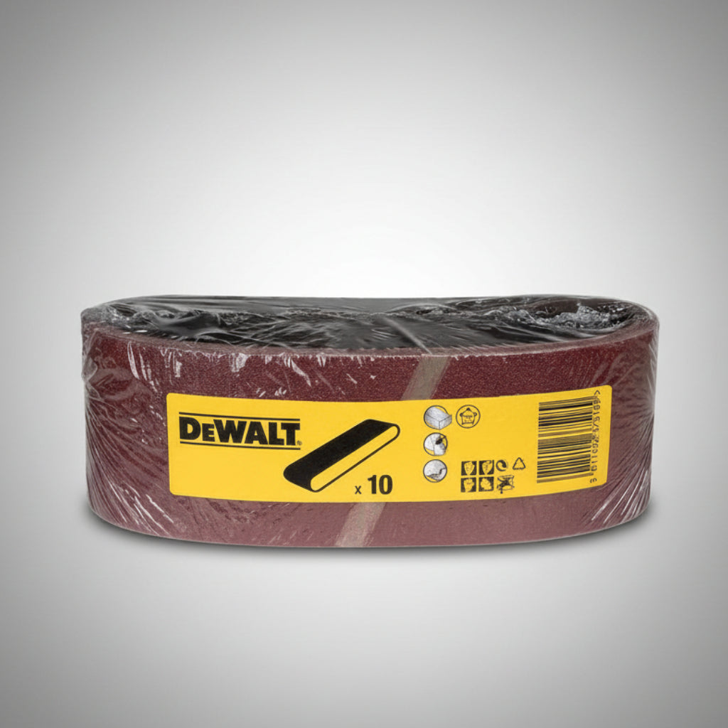 DeWalt Συλλογή Ταινίες Λείανσης Ταινειολειαντήρα 75x533mm Σετ 10 Τεμ