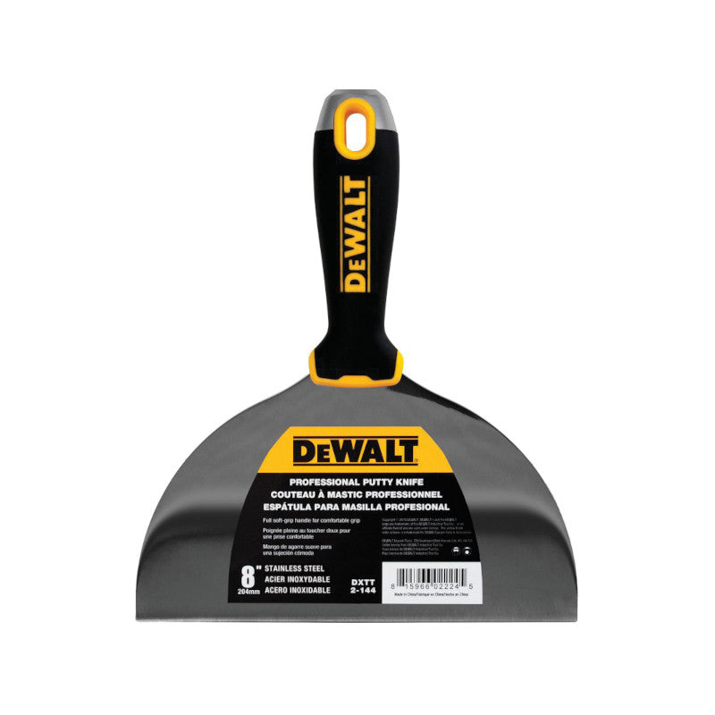 DeWalt DXTT-2-144 Στοκαδόρος - Σπάτουλα Στόκου Με Μαλακή Λαβή 8" 200mm ΑΝΟΞΕΙΔΩΤΗ