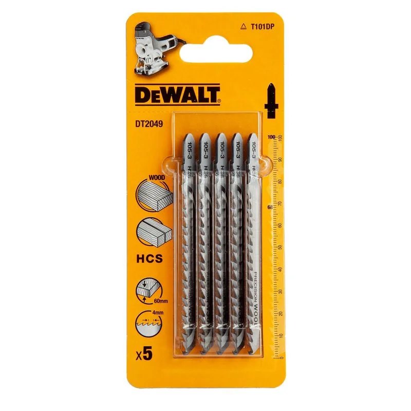 DeWalt DT2049-QZ Συλλογή Λάμες Σέγας 100 X 68 X 4 mm σετ 5 Τεμαχίων
