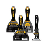 DeWalt DXTT-3-140 Συλλογή Σπάτουλες Στόκου με Ελαστική Λαβή Σετ 4 Τεμ ΑΝΟΞΕΙΔΩΤΕΣ