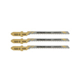 Dewalt DT2081 Συλλογή Λάμες Σέγαςς Κοπής για Ξύλο 82 mm Σετ 3 τεμ