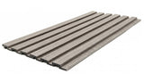 3D PS Panel Με Πηχάκια Piano 02 GREY 122x12mm 2.9mtr