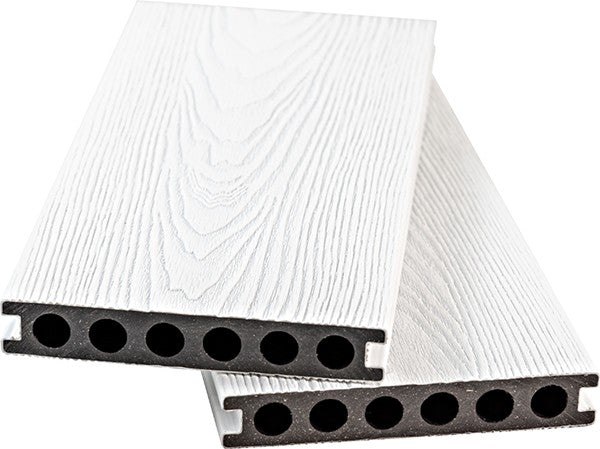 WPC Συνθετικό Δάπεδο Deck Premium White 600130 23x140mm 3.6mtr