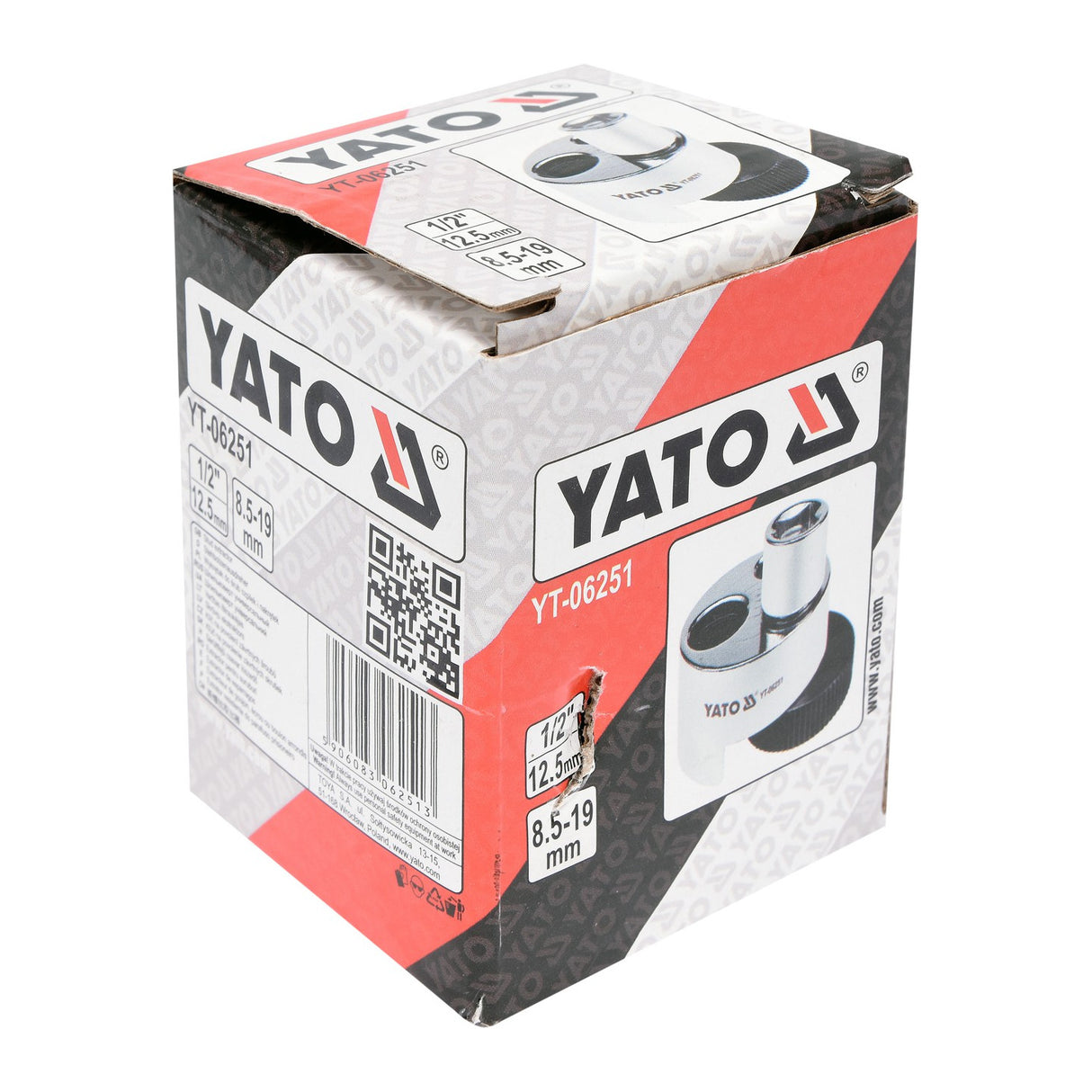 Yato YT-06251 Εξωλκέας Βιδών & Παξιμαδιών Για Μανέλες 1/2"