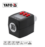 Yato YT-07535 Επαγγελματικό Ψηφιακό Δυναμόκλειδο Χειρός (ΑΝΤΑΠΤΟΡΑΣ) 1/2-10-200Νm