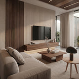 GIGA Panel Εύκαμπτης Πέτρας 119020 LINE STONE BOARD BEIGE WHITE 1200mm x 2800mm Σετ 2 Τεμ