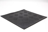Δάπεδο Καουτσούκ 9005 Checker Λαμαρίνα 3mm 1m