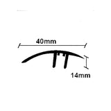 Προφίλ Παρκέ - Laminate Για Μεγάλη Βάση 38mm x 2750mm Ανισόπεδο Ασημί