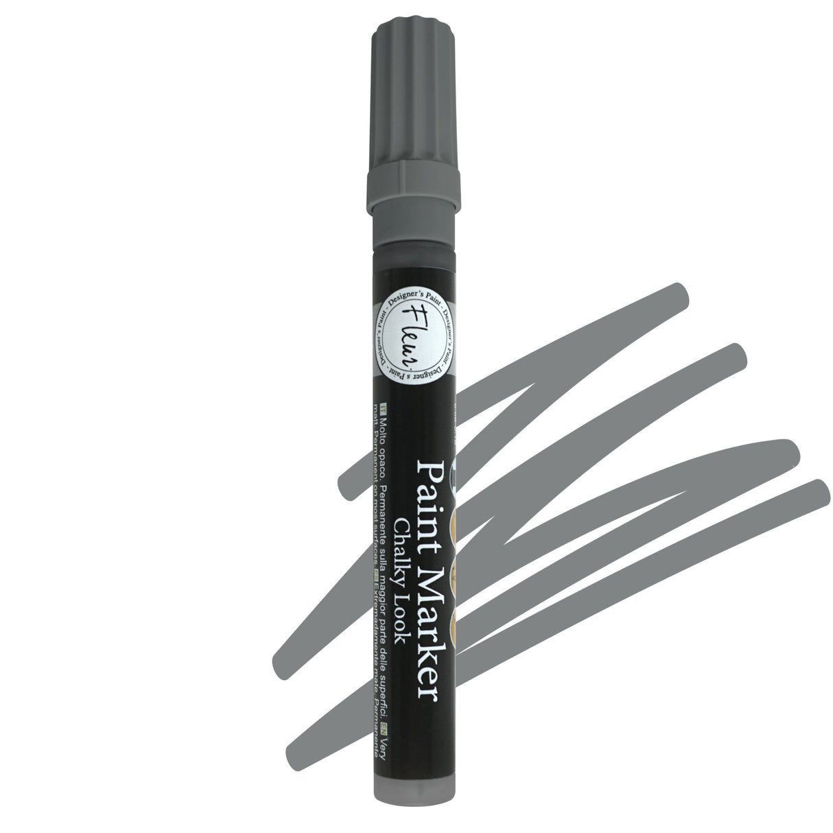 Fleur 16002 Paint Marker Chalky Look Μαρκαδόρος Χρώματος Κιμωλίας F75 Smoky