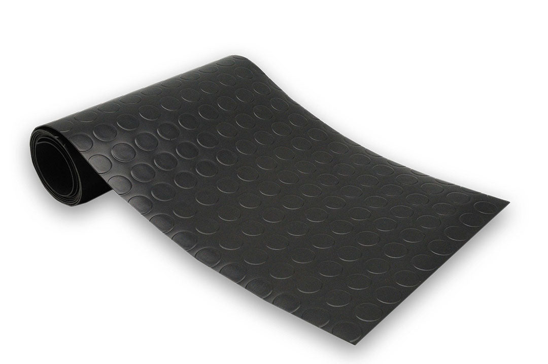Πλαστικό Δάπεδο Τάπα 1mm BLACK 2mtr