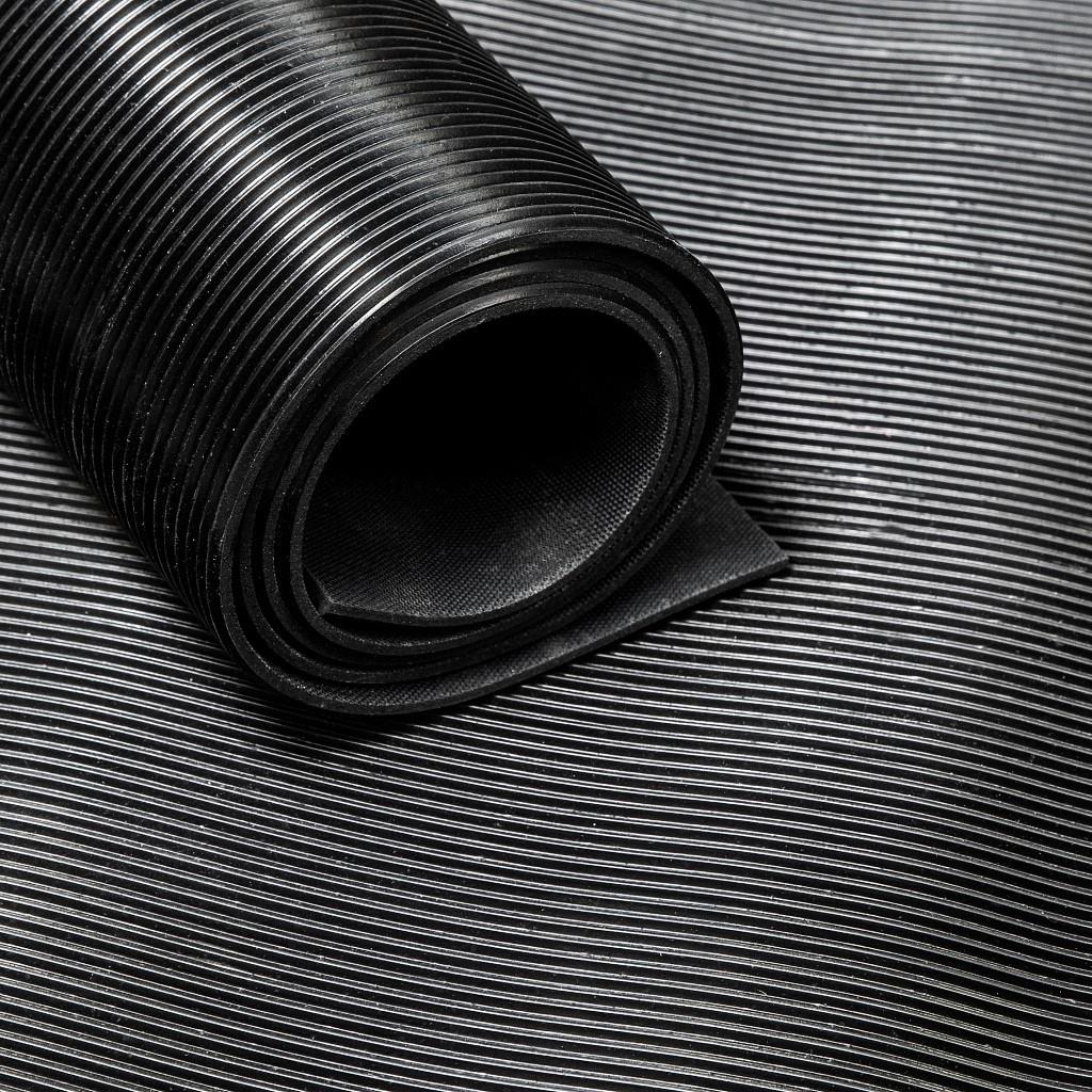 Δάπεδο Καουτσούκ 9003 Stripe Χιλιόριγο 3mm 1.5m