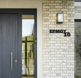 Πινακίδα Οδού και Αριθμού Κατοικίας Plexiglass Λευκό