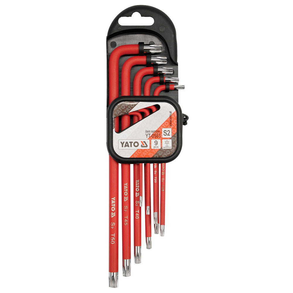 Yato YT-0563 Συλλογή Κλειδιά Torx LONG (Μακριά) Σετ 9 Τεμ