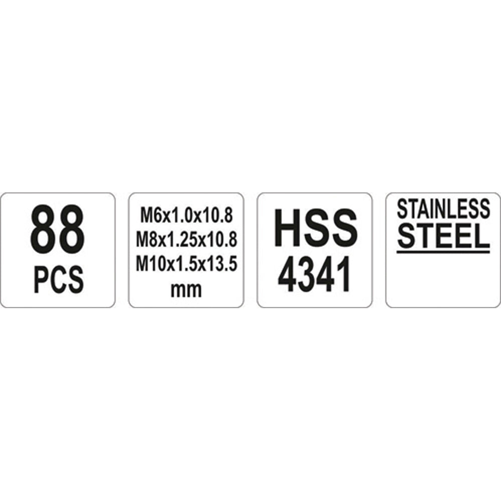 Yato YT-1769 Σετ Επιδιόρθωσης Επισκευής Καθαρισμού & Αντικατάστασης Σπειρωμάτων