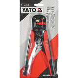 Yato YT-2313 Πρέσα Ακροδεκτών Απογυμνωτής Καλωδίων 205mm