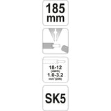 Yato YT-2316 Απογυμνωτής Καλωδίων 1-3,2.0mm