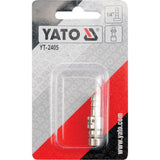 Yato YT-2405 Ταχυσύνδεσμος Αέρος Αρσενικός Σε Λάστιχο Με Σφιγκτήρα 1/4"