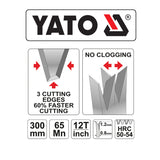 Yato YT-3130 Πριόνι Χειρός (Σεγάτσα) Για Φαλτσοκούτι 12" 300mm