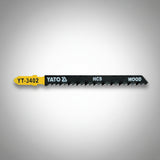 Yato YT-3402 Συλλογή Λάμες Σέγας Για Ξύλο HCS 8TPI 100mm Σετ 5 Τεμ