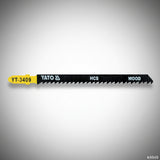 Yato YT-3409 Συλλογή Λάμες Σέγας Για Ξύλο HCS 8TPI 115mm Σετ 5 Τεμ