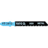 Yato YT-3413 Συλλογή Λάμες Σέγας Για Μέταλλο HSS 75mm Σετ 5 Τεμ