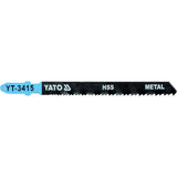 Yato YT-3415 Συλλογή Λάμες Σέγας Μετάλλων Τ24-10 100mm Σετ 5 Τεμ