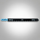 Yato YT-3416 Συλλογή Λάμες Σέγας Για Μέταλλα HSS 21TPI 130mm Σετ 5 Τεμ