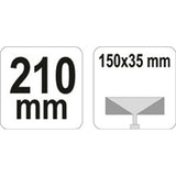 Yato YT-5142 Πένσα Διαμόρφωσης Προφίλ 150mm
