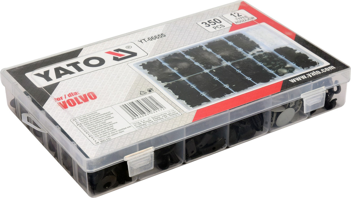 Yato YT-06655 Κλιπς Αυτοκινήτου VOLVO Σετ 350 Τεμ