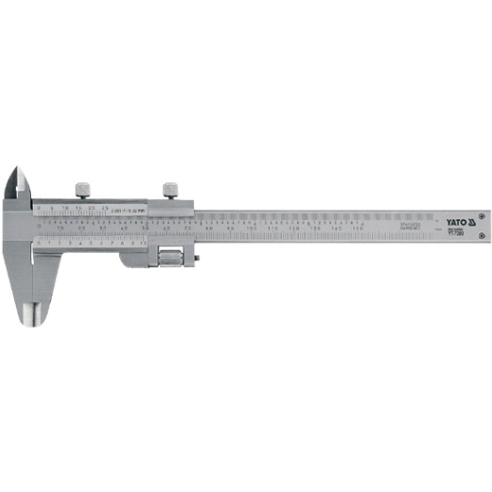 Yato YT-7200 Παχύμετρο Ανοξείδωτο Inox 150mm