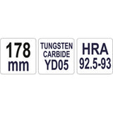 Yato YT-7561 Τζαμοκόφτης Oil 178mm