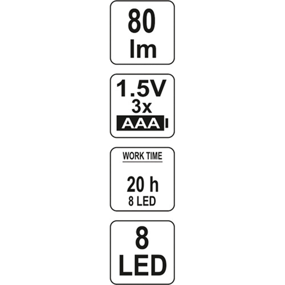 Yato YT-08514 Φακός LED Στυλό 80 Lumens