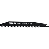 Yato YT-33960 Λάμες Σπαθοσέγας (Σεγάτσας) Καρβιδίου Για Δομικά Υλικά 2TPI 215mm