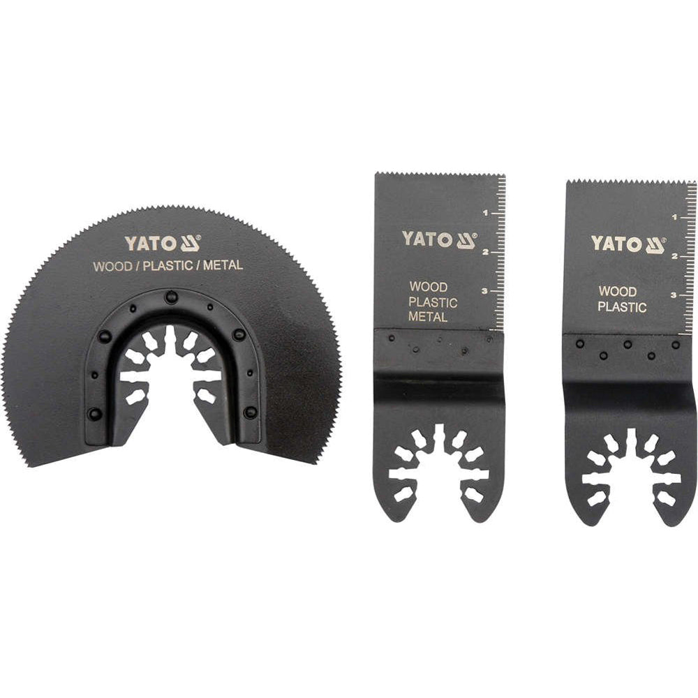 Yato YT-34691 Λάμα Πολυεργαλείων Starlock Τιτανίου Ανταλλακτική Σετ 3 Τεμ