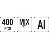 YATO - ΠΡΙΤΣΙΝΙΑ ΣΕΤ 400ΤΕΜ YT-36420