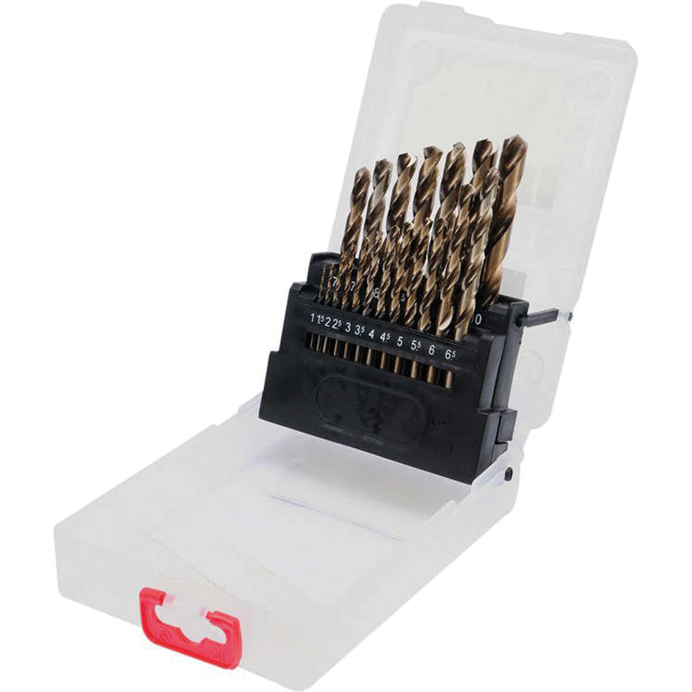 Yato YT-41604 Τρυπάνια CoHSS Κοβάλτιου Σετ 19 Τεμ