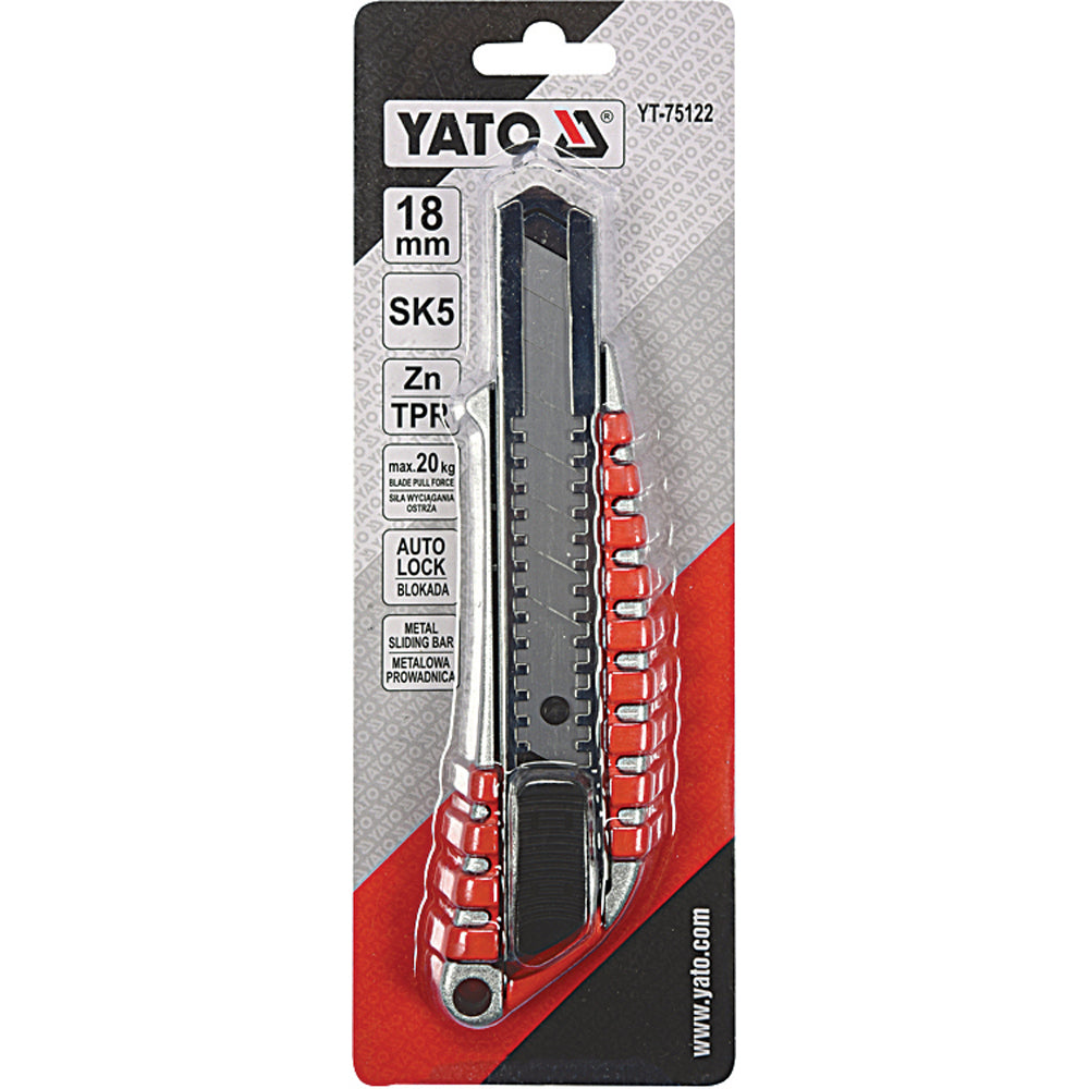 Yato YT-75122 Μαχαίρι Κόφτης Μοκέτας (Φαλτσέτα) 18mm