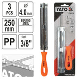 Yato YT-85030 ΛΙΜΑ ΑΛΥΣΙΔΑΣ ΑΛΥΣ/ΝΟΥ ΜΕ ΛΑΒΗ 4mm