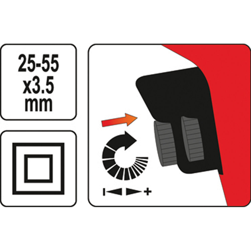 Yato YT-82071 Επαγγελματικό Κατσαβίδι Γυψοσανίδας 550Watt