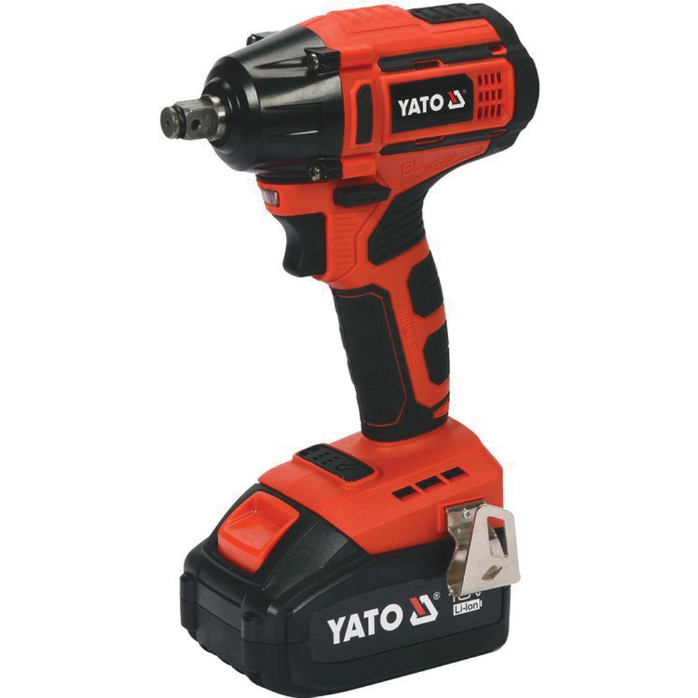 Yato YT-82802 Brushless Παλμικό Κατσαβίδι και Μπουλονόκλειδο Μπαταρίας 250Nm 18V 3.0Ah