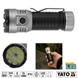 Yato YT-085612 Φακός Χειρός Επαναφορτιζόμενος 3000Lm