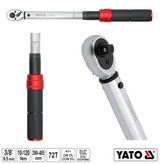 Yato YT-07673 Επαγγελματικό Δυναμόκλειδο Χειρός 3/8" 10-120 Nm