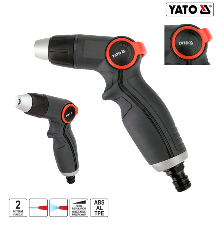Yato YT-89510 Πιστόλι Ποτίσματος 2 Λειτουργιών