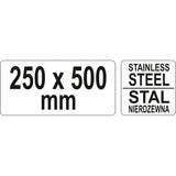 Yato YT-7084 Γωνιά Μετρήσεων & Γωνιάσματος Ανοξείδωτη 250mm