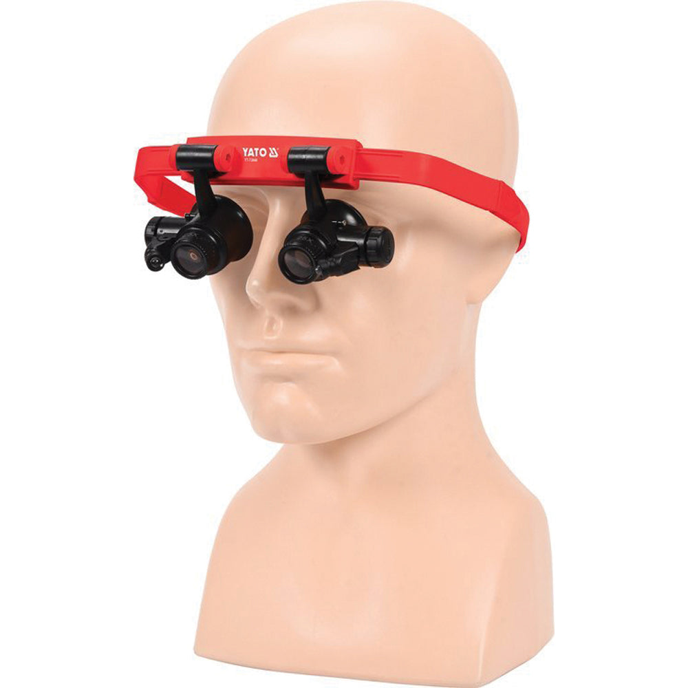 Yato YT-73840 Γυαλιά Με Εναλλασόμενους Μεγεθυντικούς Φακούς και Φωτισμό