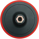 Vorel 08318 Βάση Velcro Γωνιακού Τροχού Ελαστική 125mm