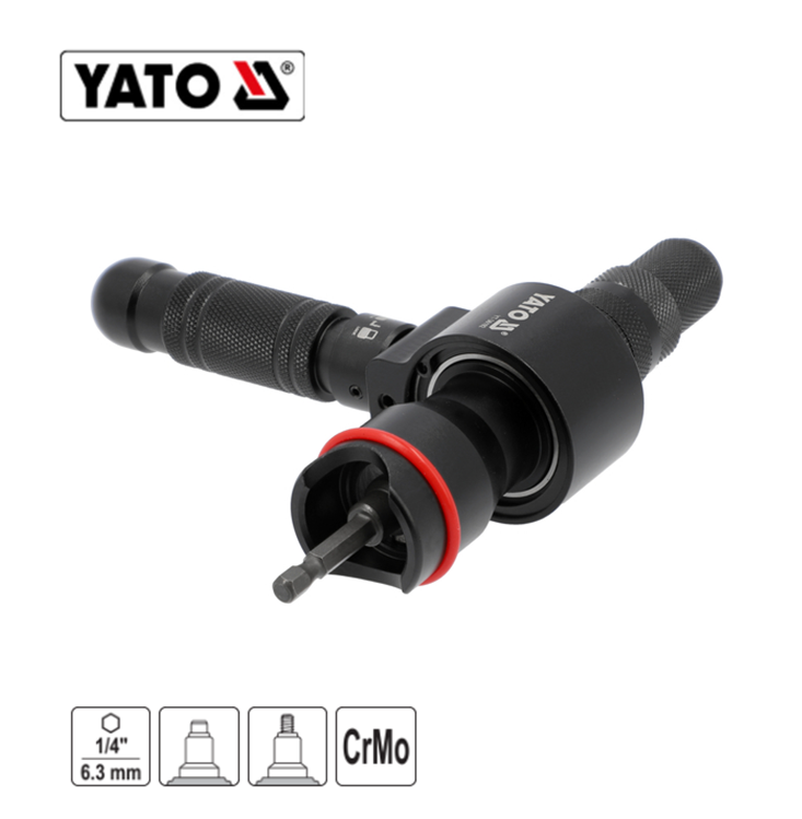 Yato YT-36192 Επαγγελματικός Πριτσιναδόρος Δραπάνου 2 Σε 1