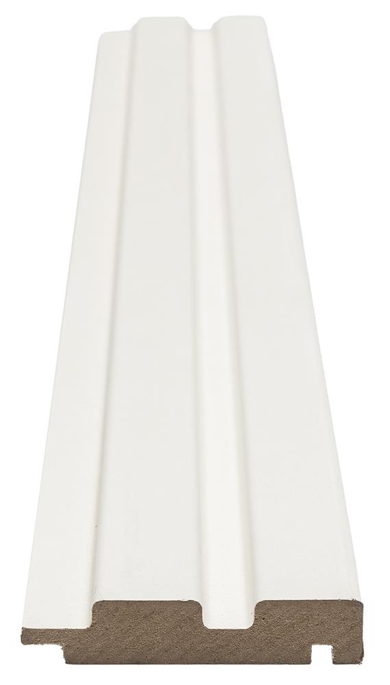 Πηχάκι Διπλό Τελειώματος Για 3D Wall Panel MDF Beat ST 502040 White 16mm x 77mm x 2750mm