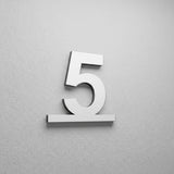 Αριθμός Αρίθμησης Οδών - Δωματίων Ξενοδοχείων 120mm Λευκός